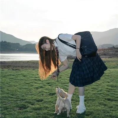 盲女情